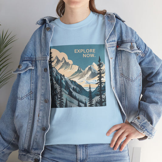 "Explore Now" T-Shirt - Cotton