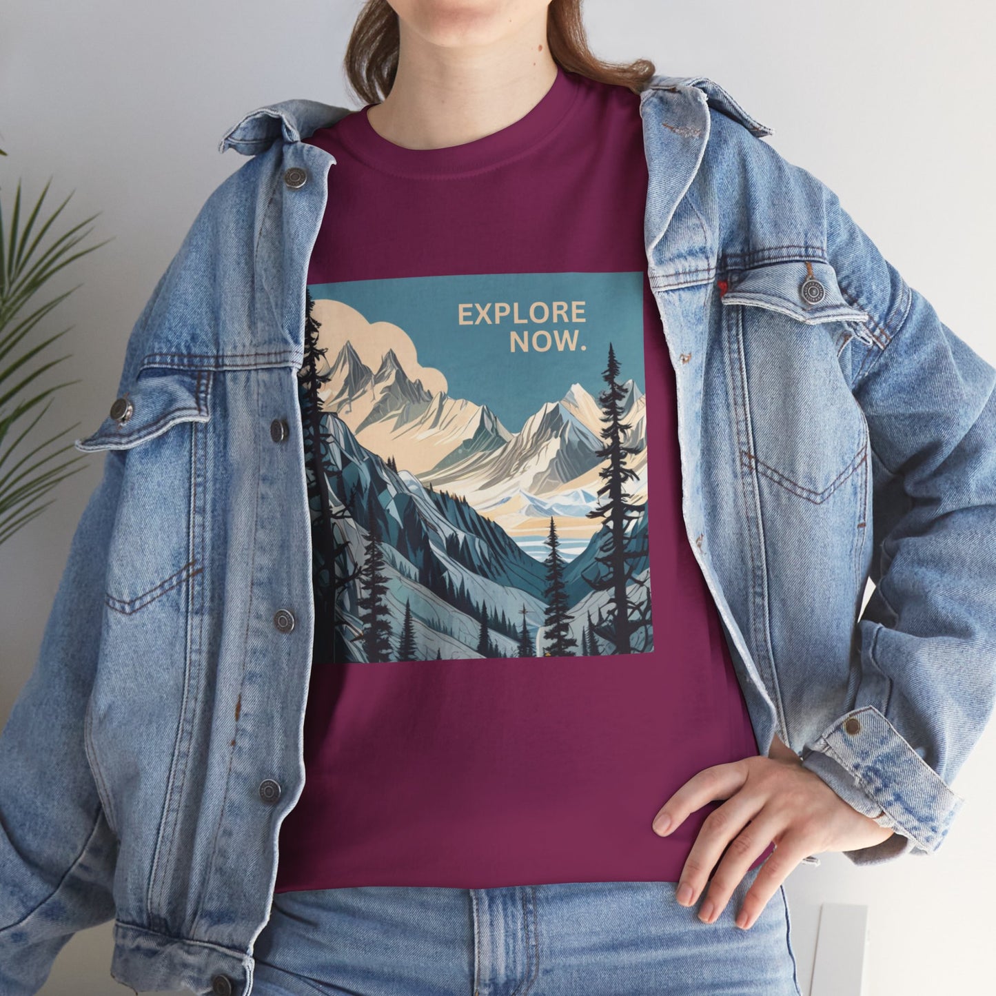 "Explore Now" T-Shirt - Cotton