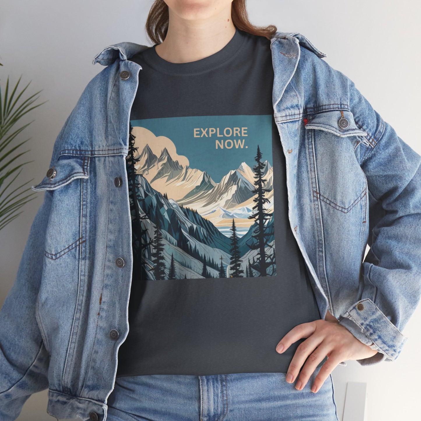 "Explore Now" T-Shirt - Cotton