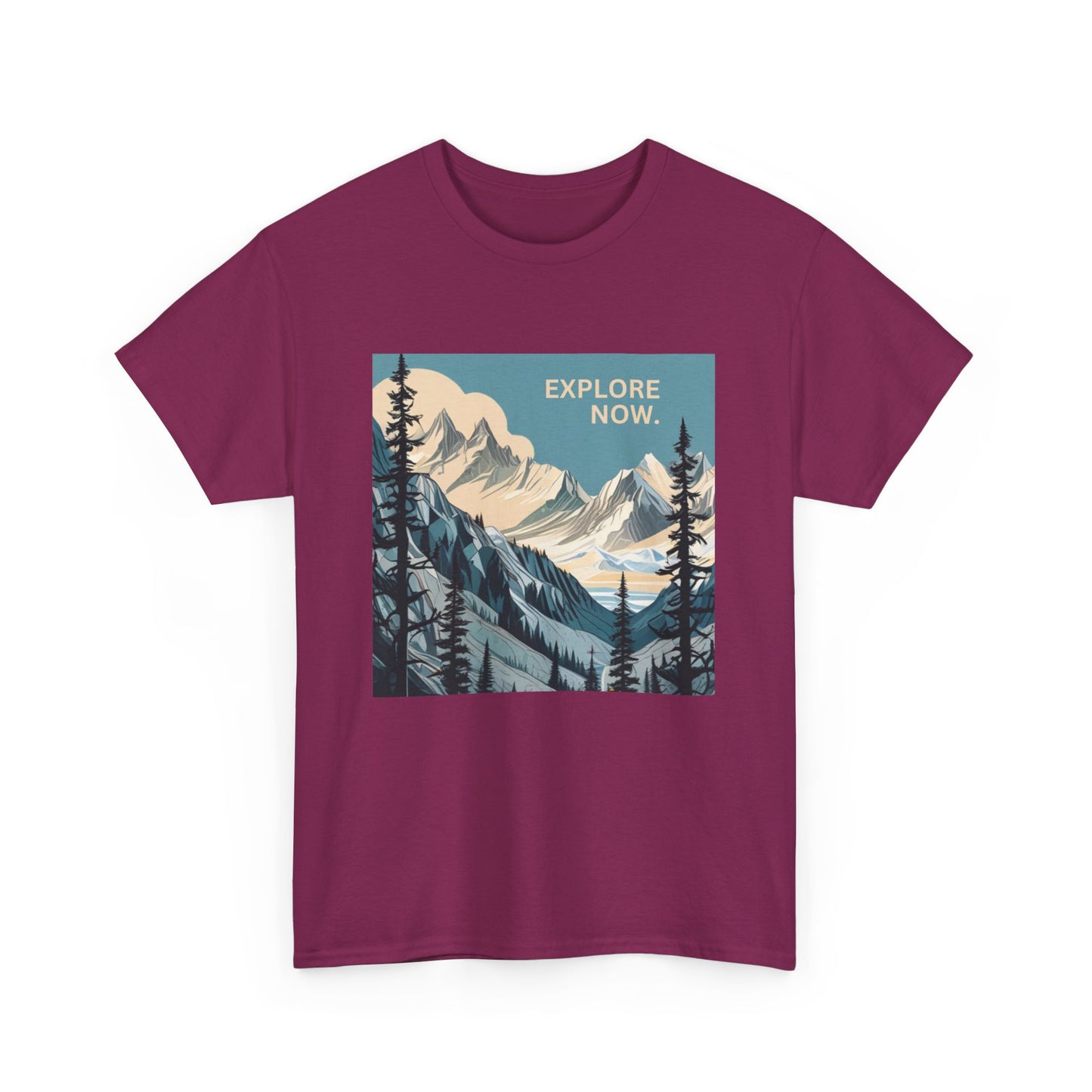 "Explore Now" T-Shirt - Cotton
