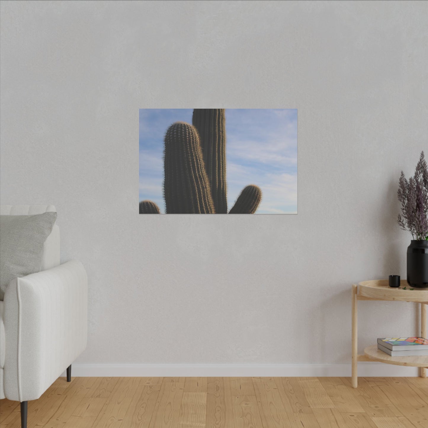Cactus Wall Print - Eco-Friendly Canvas