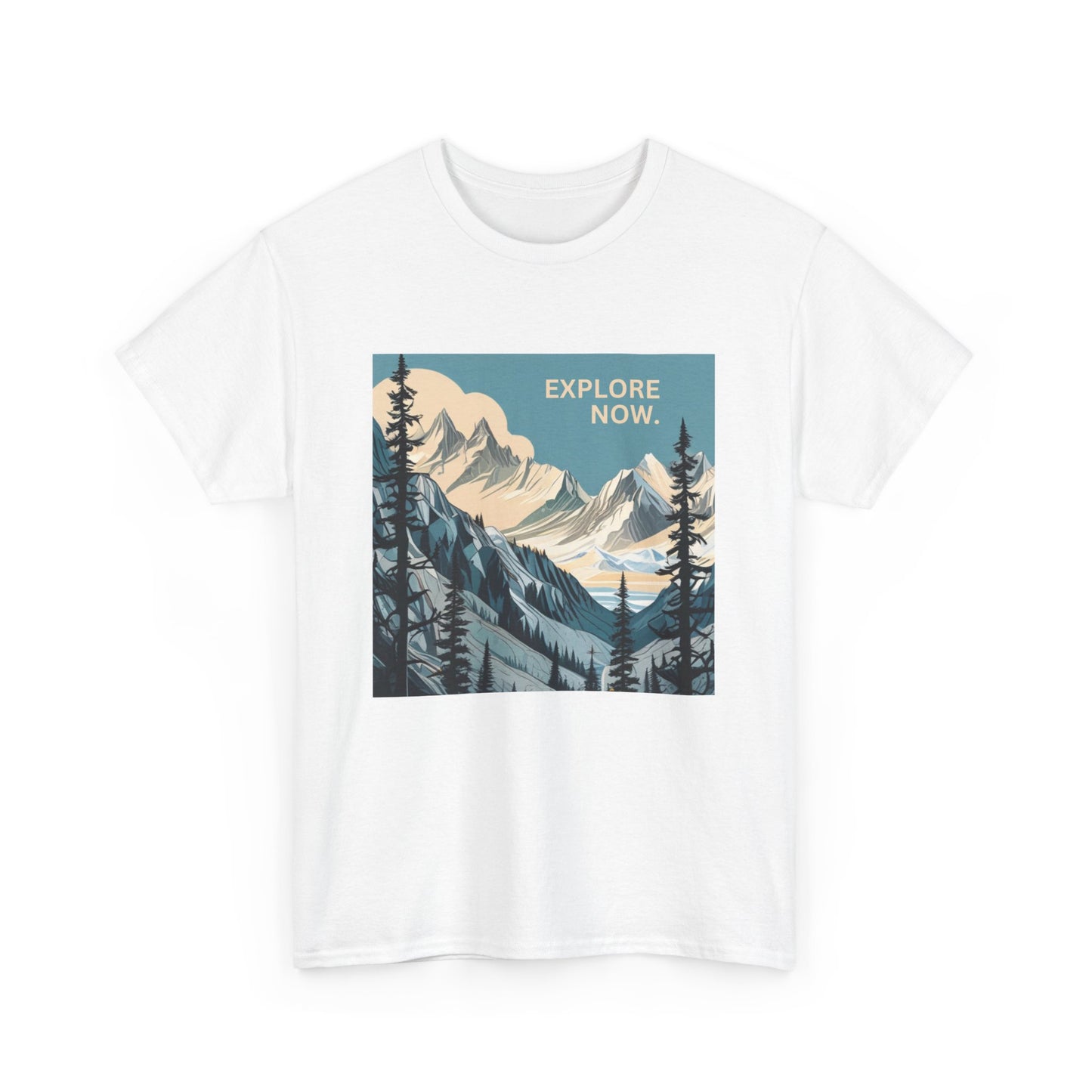 "Explore Now" T-Shirt - Cotton