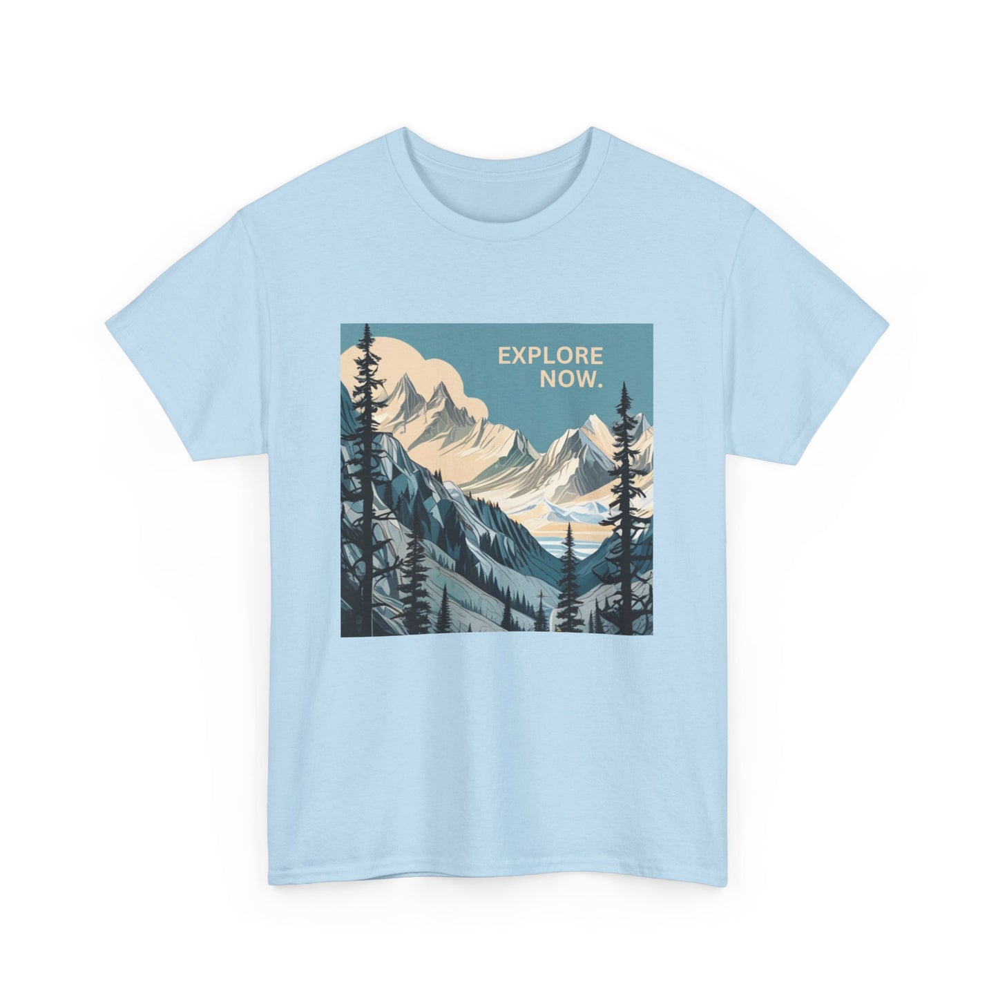 "Explore Now" T-Shirt - Cotton