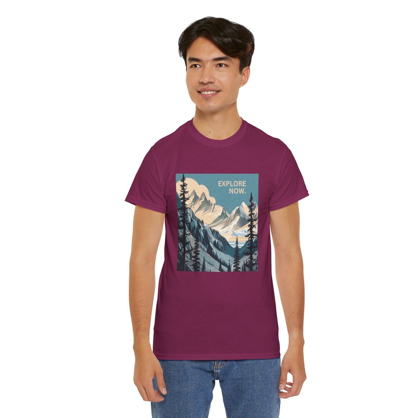"Explore Now" T-Shirt - Cotton
